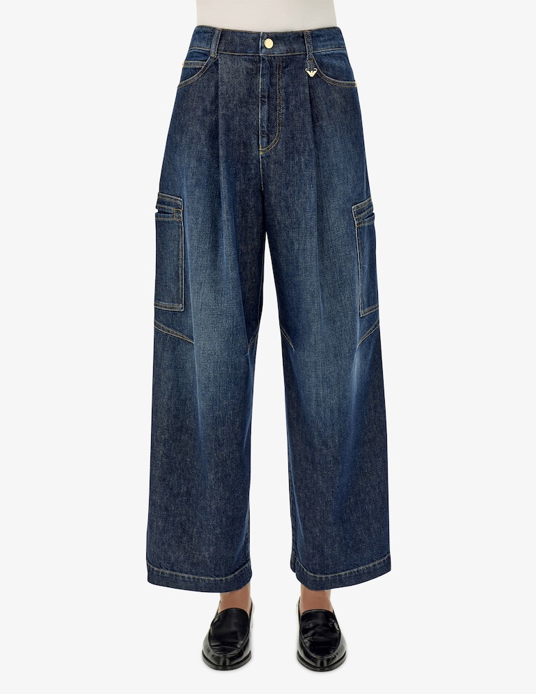rinascente Emporio Armani Denim cargo jeans