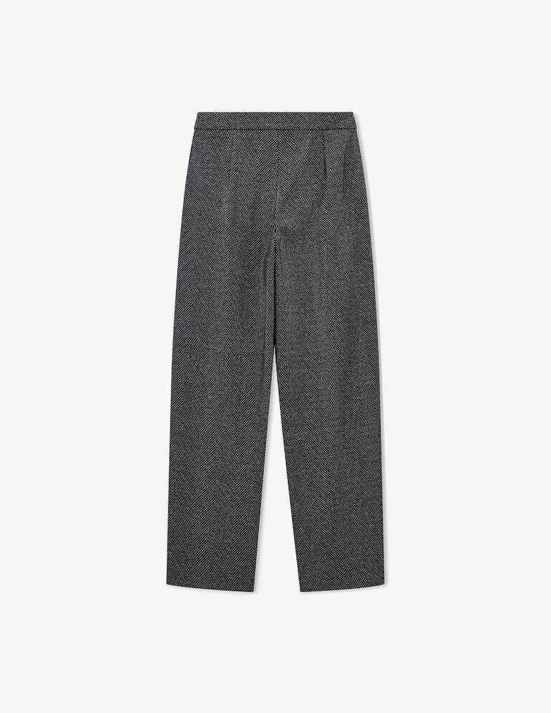 rinascente Emporio Armani Herringbone jersey trousers