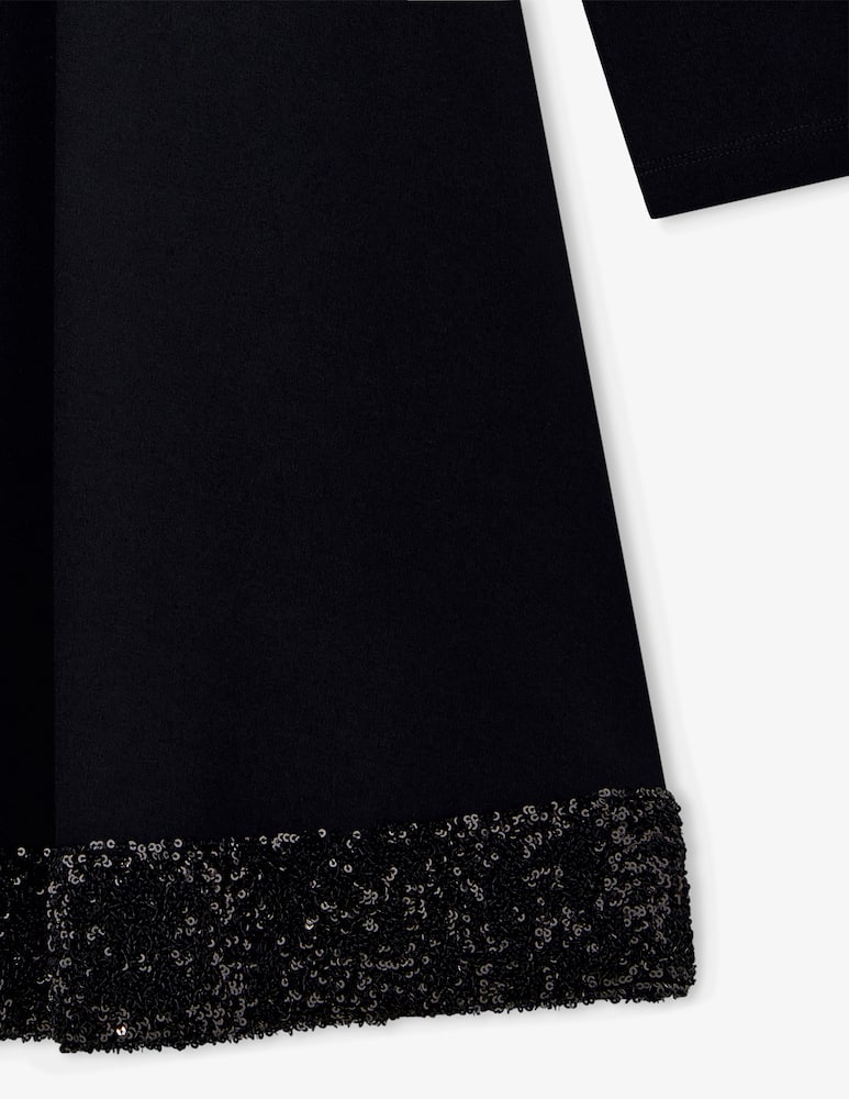 rinascente Emporio Armani Sequin hem tunic dress