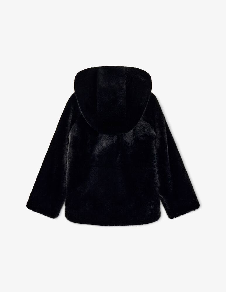 rinascente Emporio Armani Faux fur hooded jacket
