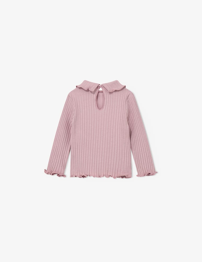 rinascente Emporio Armani T-shirt a coste con colletto
