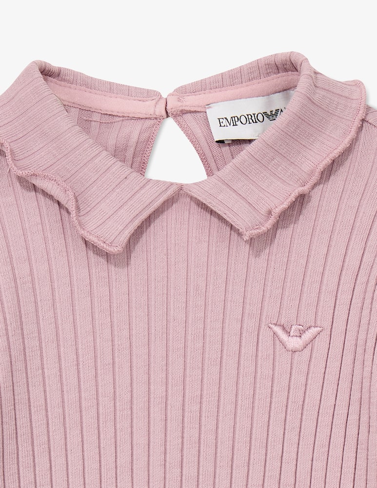 rinascente Emporio Armani T-shirt a coste con colletto