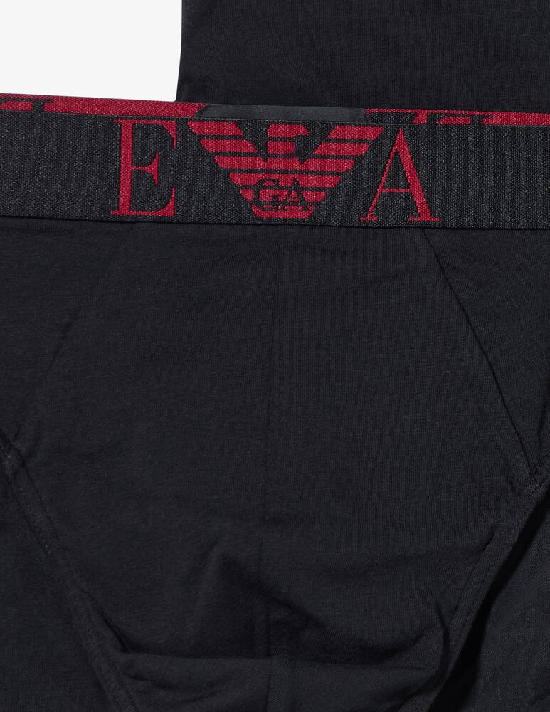 rinascente Emporio Armani Slip 3 pack con logo monogramma