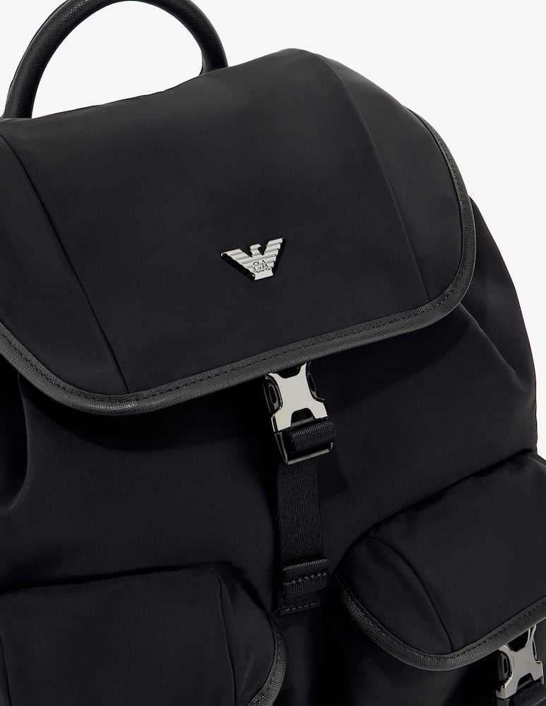 Emporio Armani Backpack with flap pockets - picture 3 Emporio Armani Backpack with flap pockets - picture 3