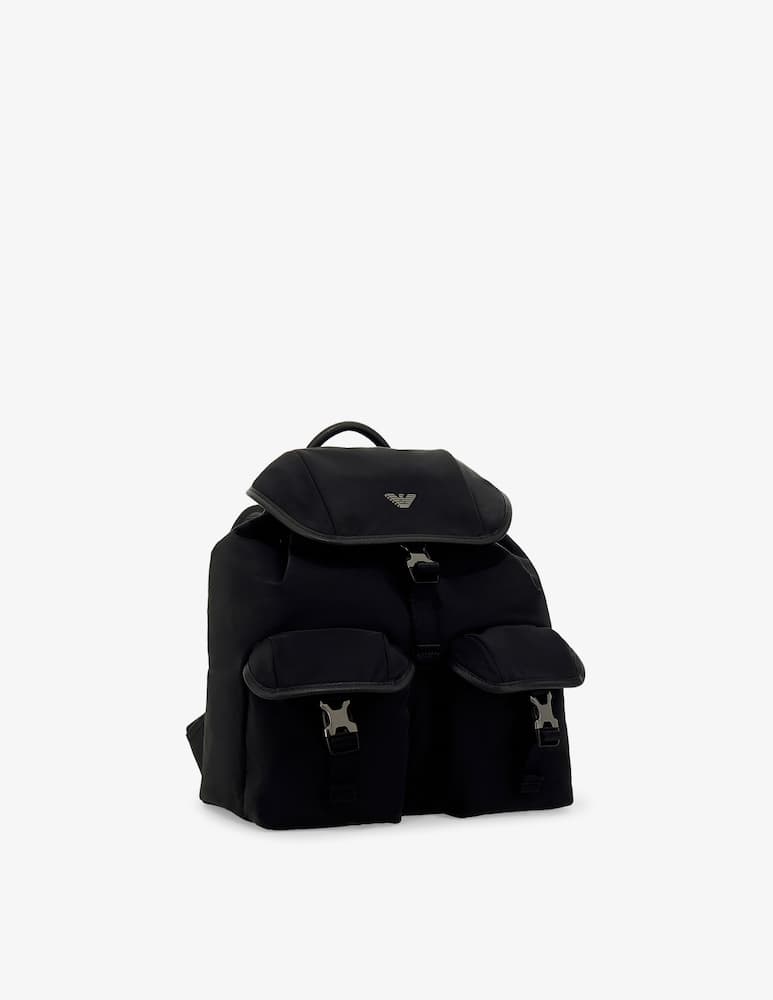 Emporio Armani Backpack with flap pockets - picture 4 Emporio Armani Backpack with flap pockets - picture 4