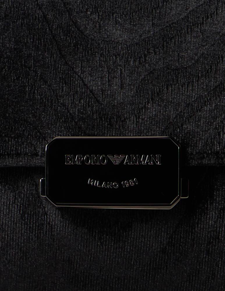 rinascente Emporio Armani Velvet clutch