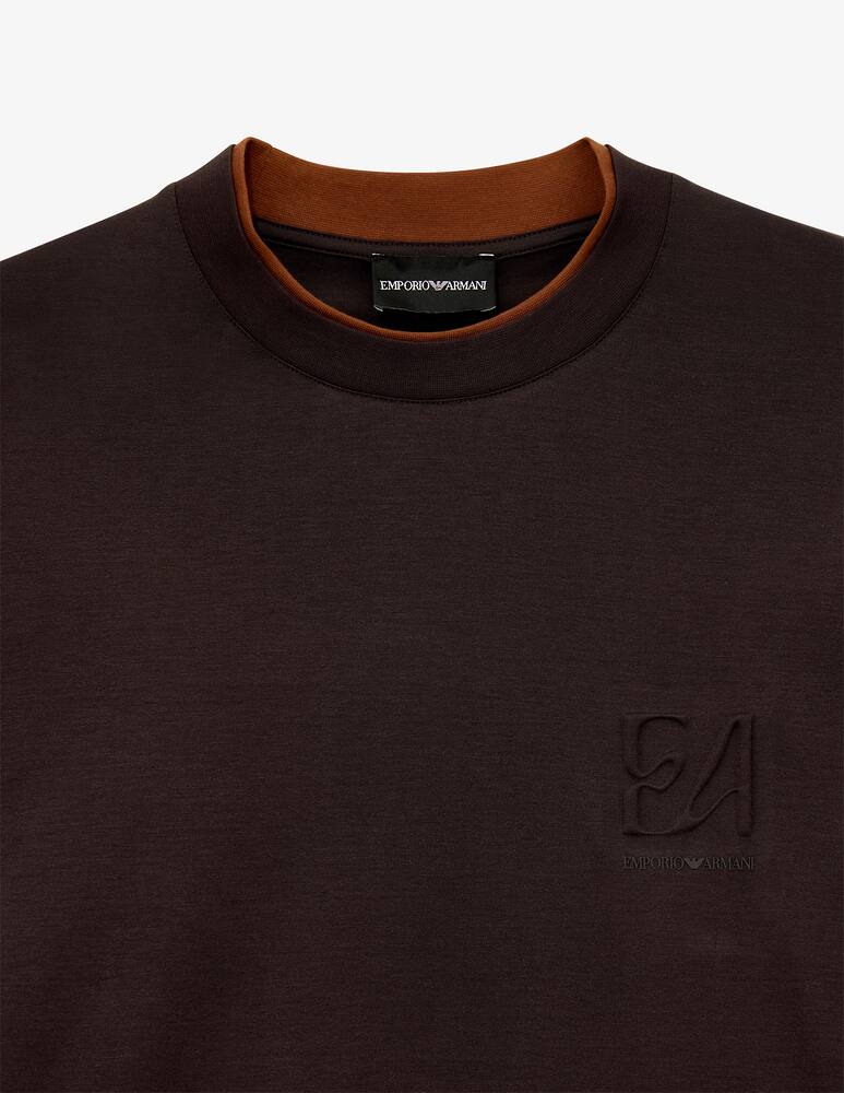 rinascente Emporio Armani T-shirt collo doppio