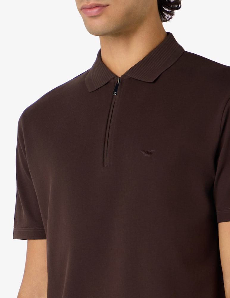 rinascente Emporio Armani Polo con zip