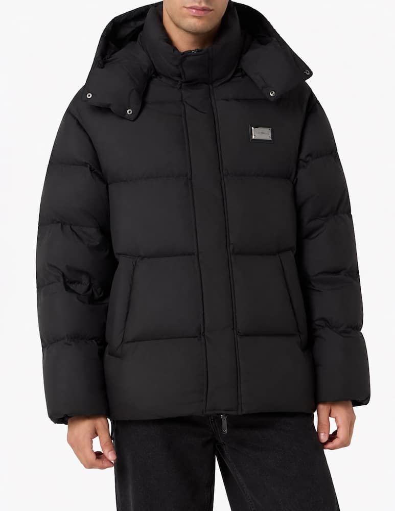 rinascente Emporio Armani giaccone puffer con cappuccio