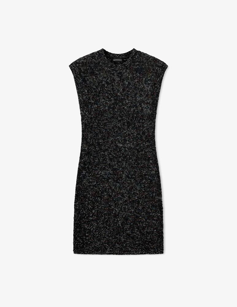 rinascente Emporio Armani Tubino in maglia con paillettes