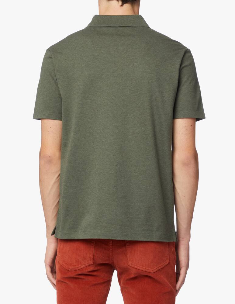 rinascente Paul & Shark Always collection solid color polo with short sleeves 