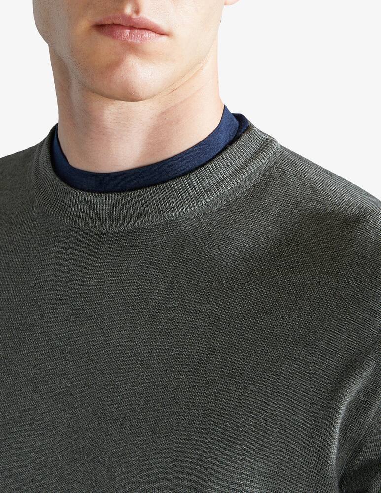 Paul & Shark Merino wool roundneck jumper - picture 4 Paul & Shark Merino wool roundneck jumper - picture 4