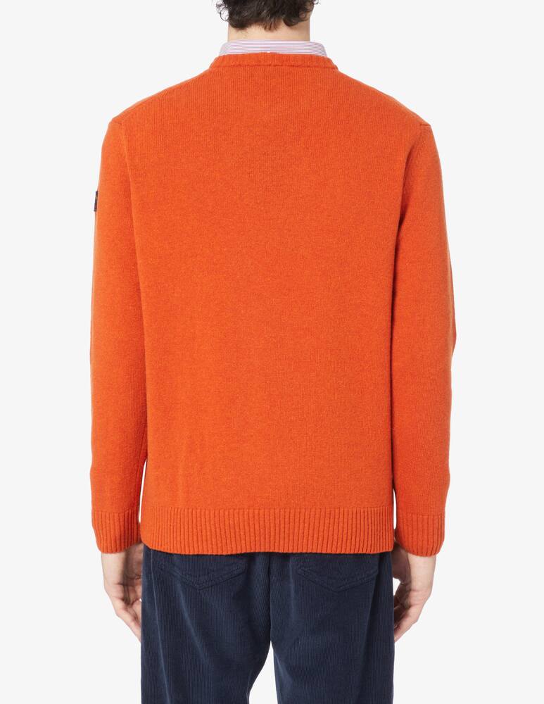 rinascente Paul & Shark Shetland wool roundneck sweater - Orange