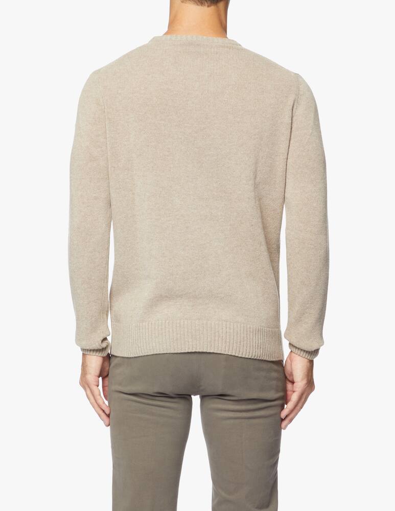 rinascente Paul & Shark Girocollo always collection in lana shetland - Beige