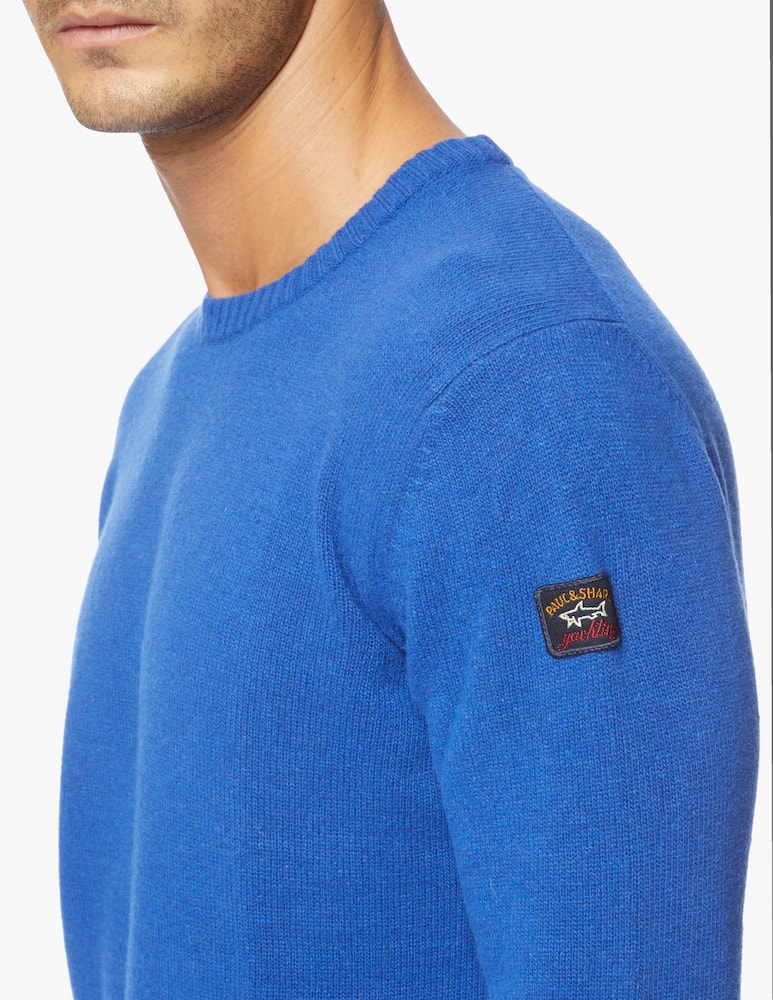 rinascente Paul & Shark Always collection shetland wool roundneck 