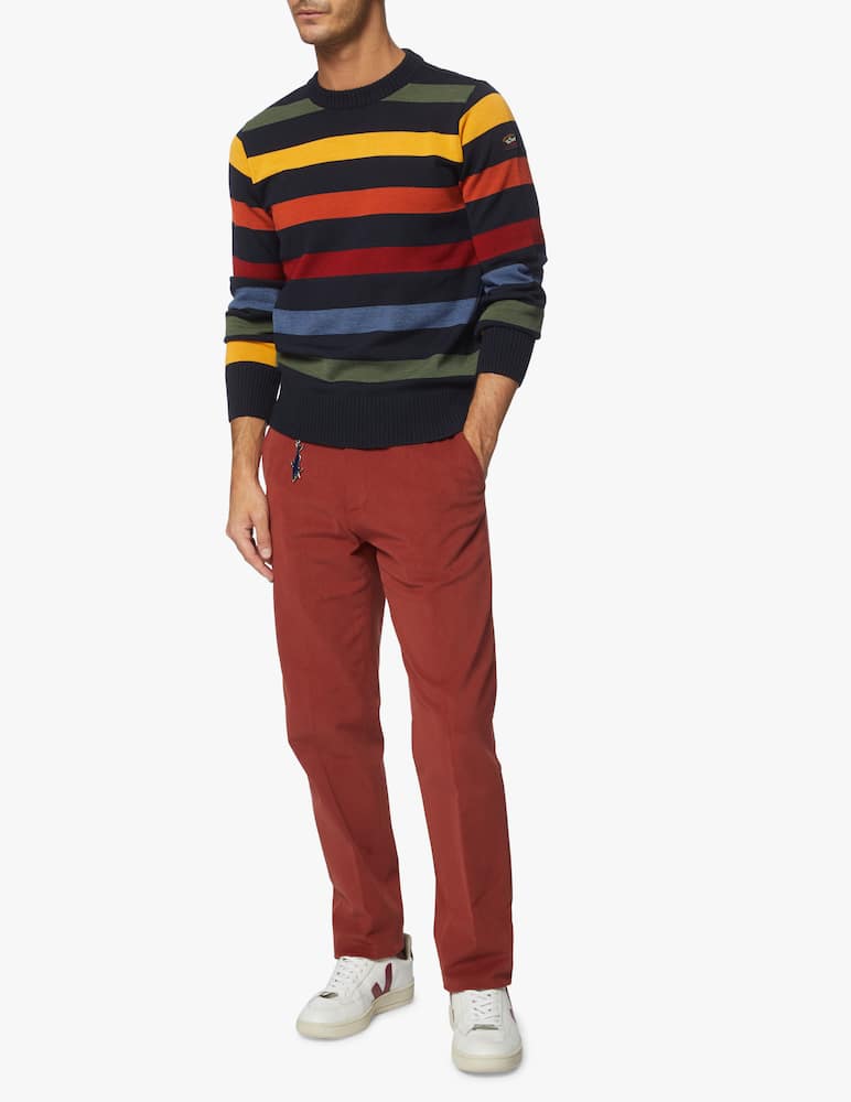 Paul & Shark Maglia in lana cool touch 4.0 water resistant - immagine 2 Paul & Shark Maglia in lana cool touch 4.0 water resistant - immagine 2