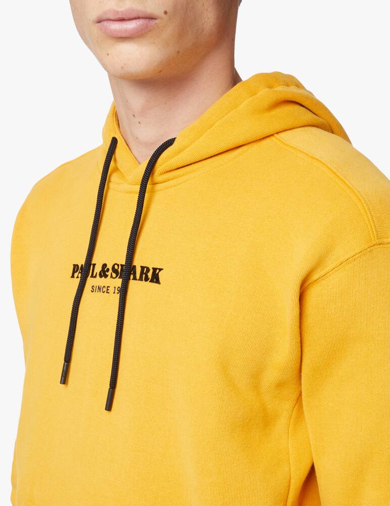 rinascente Paul & Shark Hoodie with lettering contrast