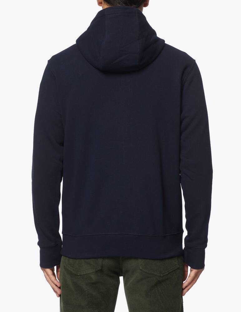 rinascente Paul & Shark Felpa con cappuccio e full zip con scritta laterale