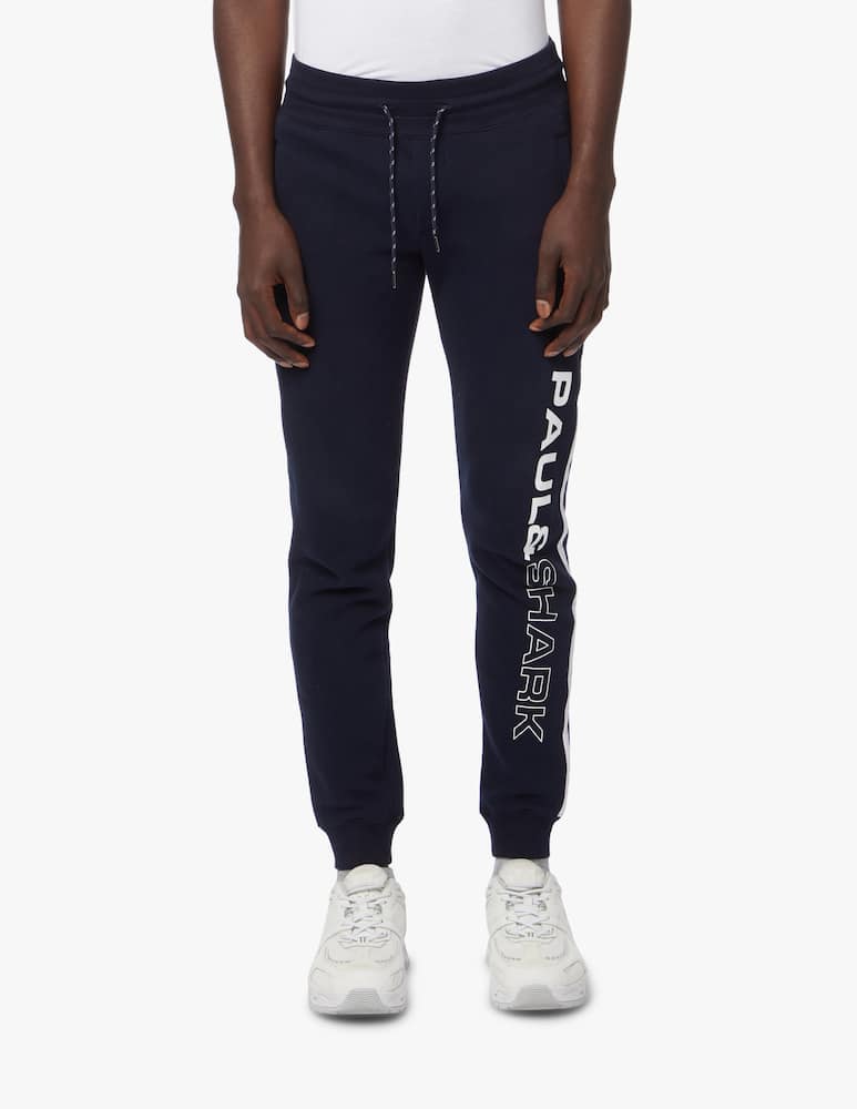 rinascente Paul & Shark Pantalone felpa con coulisse e scritta laterale