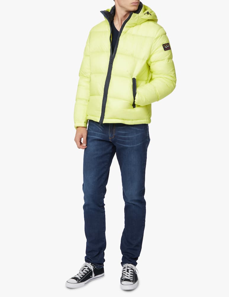 rinascente Paul & Shark Giubbotto in piuma 7x1000 con cappuccio