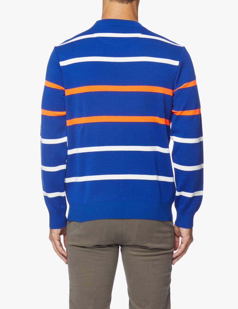 rinascente Paul & Shark Girocollo in lana con dettaglio riga fluo