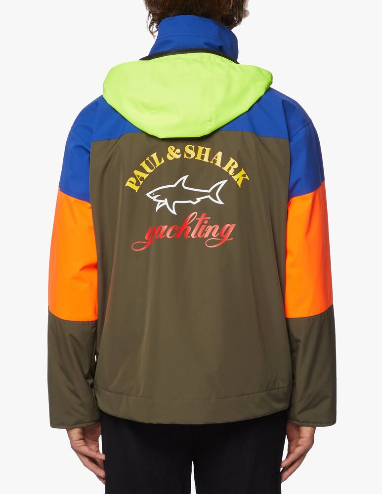rinascente Paul & Shark Hood typhoon multicolor jacket