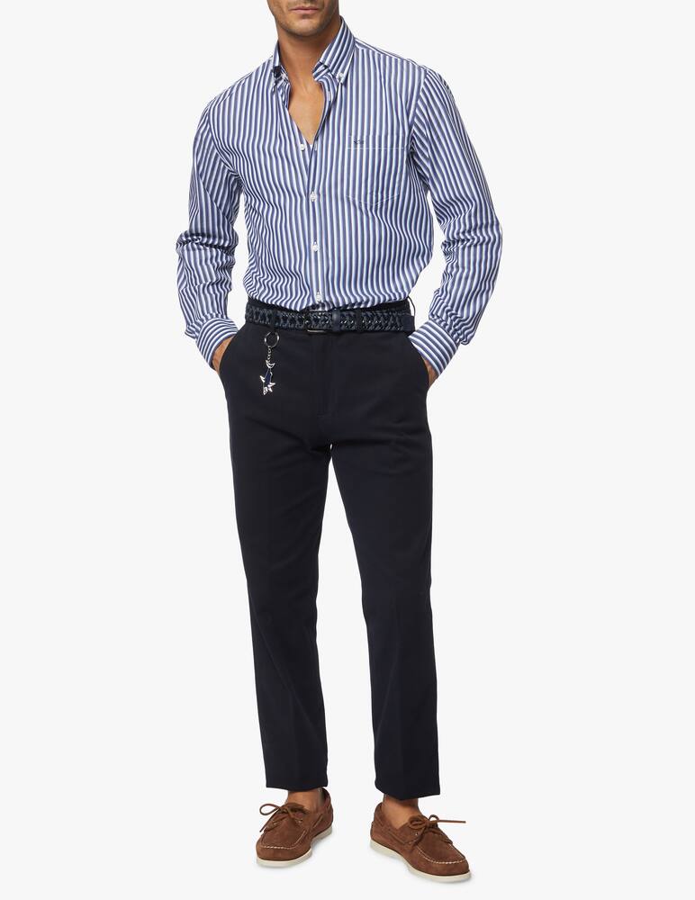 rinascente Paul & Shark Camicia regular a righe taschino