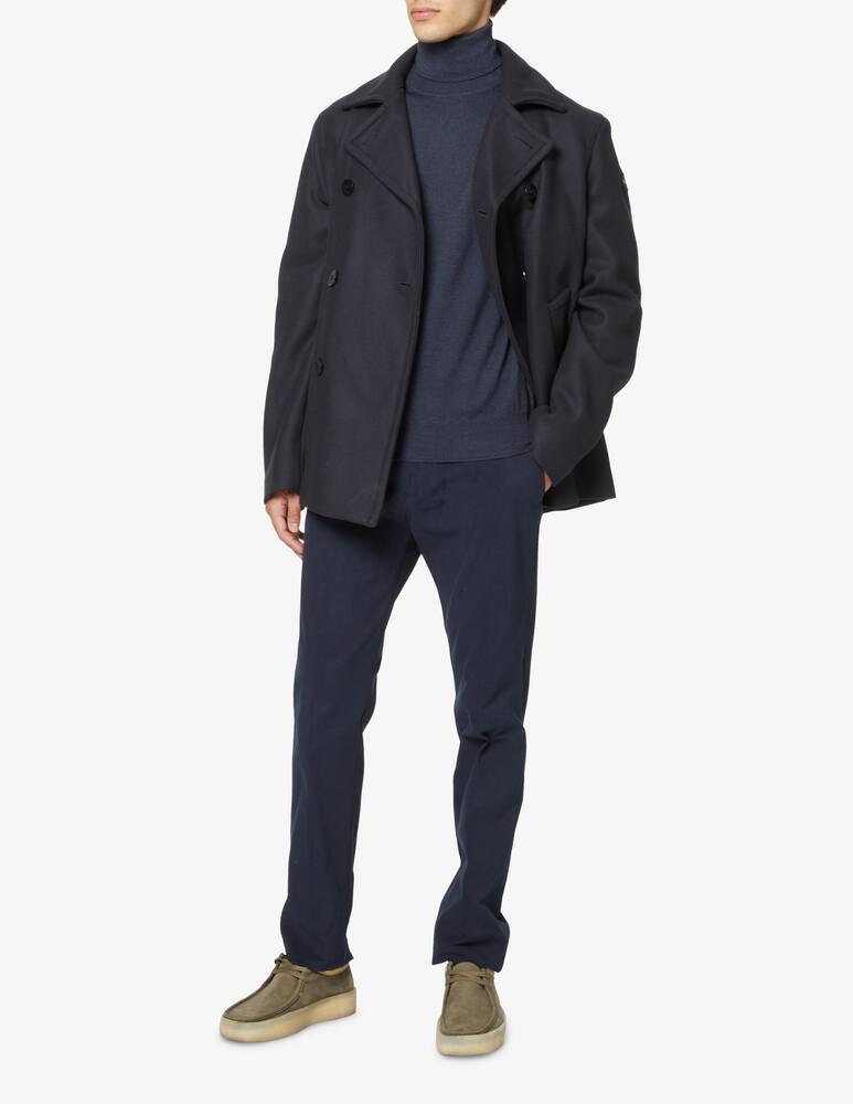 rinascente Paul & Shark Dolcevita in lana effetto disordinato - Blu