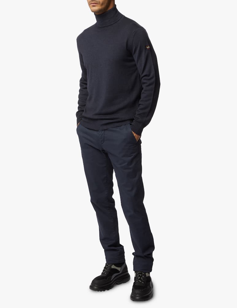 Paul & Shark Wool turtleneck with disordinato effect - picture 2
