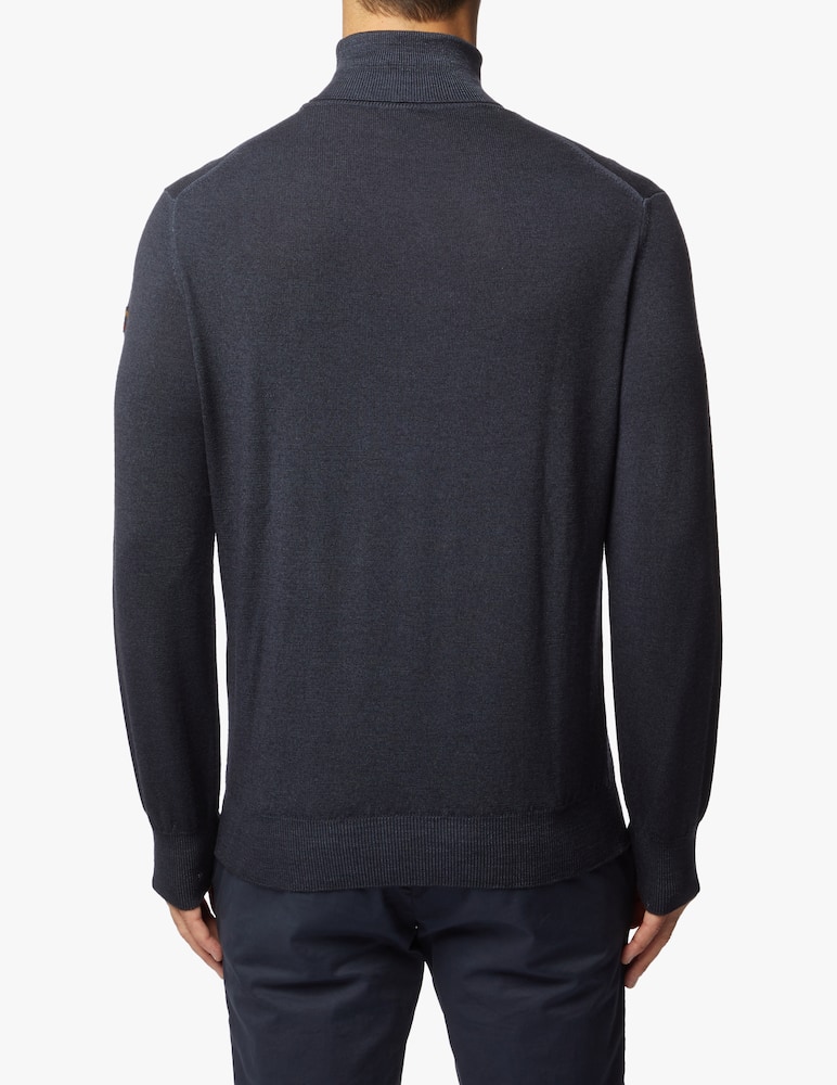 Paul & Shark Wool turtleneck with disordinato effect - picture 3
