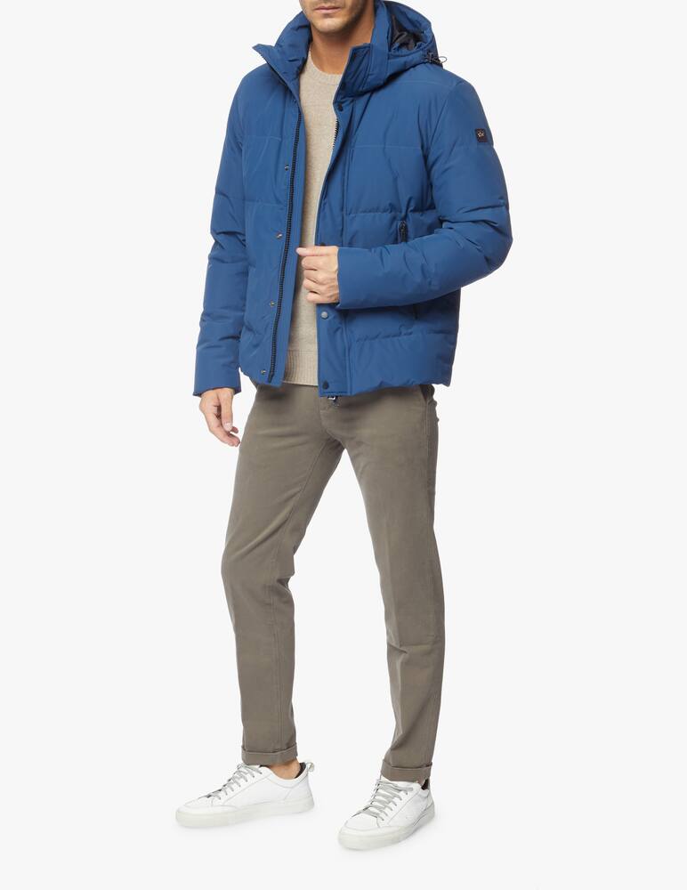 rinascente Paul & Shark Giubbotto in piuma typhoon con cappuccio