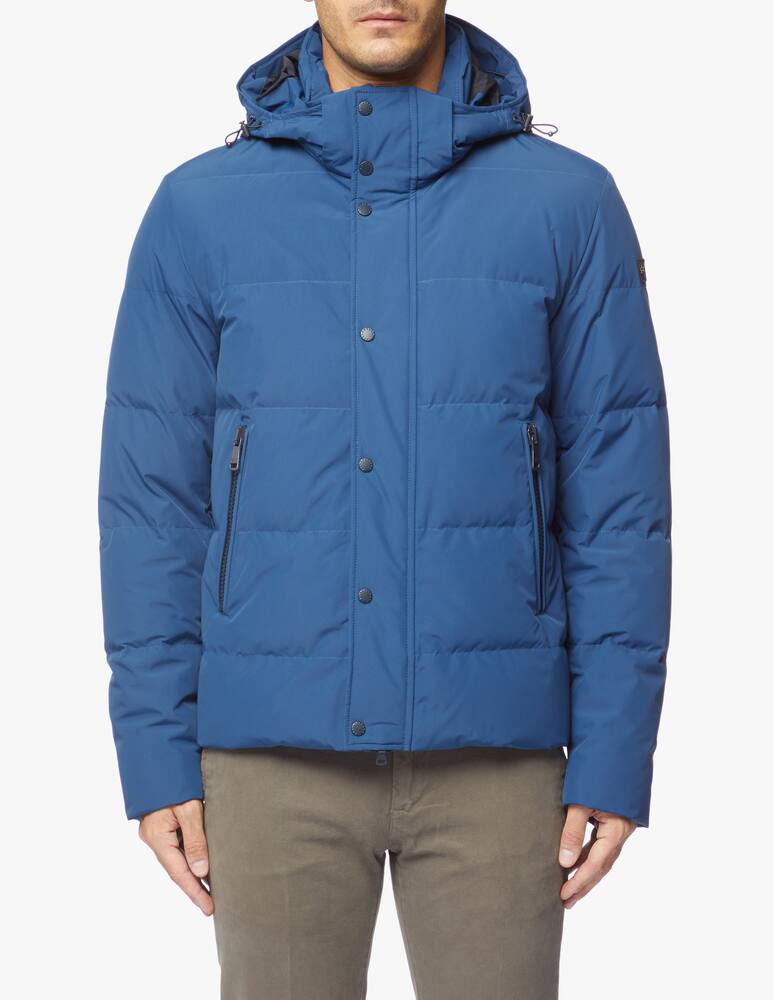 rinascente Paul & Shark Giubbotto in piuma typhoon con cappuccio