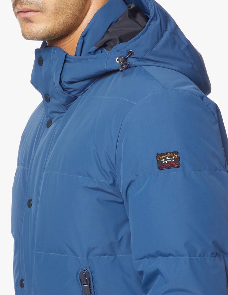 rinascente Paul & Shark Giubbotto in piuma typhoon con cappuccio