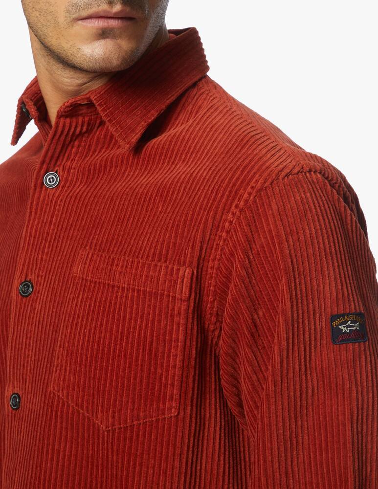 rinascente Paul & Shark Wide corduroy overshirt 