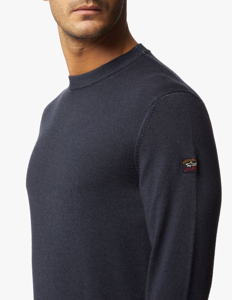 rinascente Paul & Shark Girocollo in lana effetto disordinato