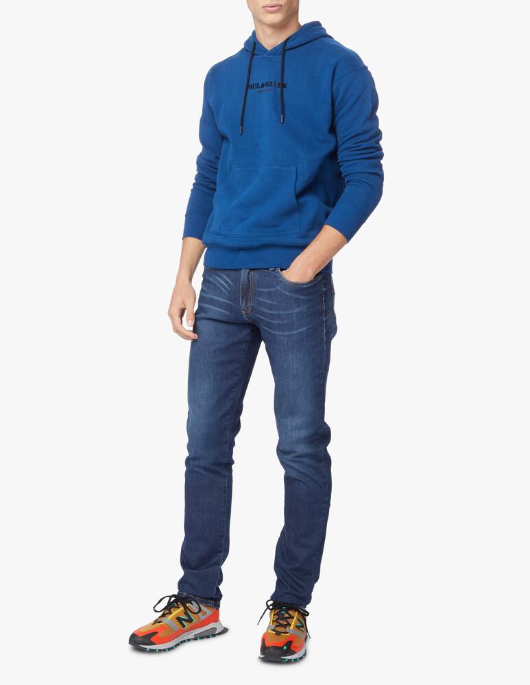 rinascente Paul & Shark Pantalone denim red rivet