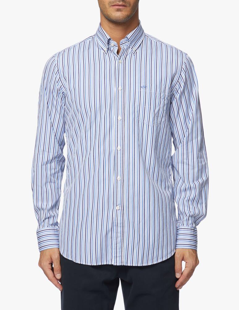 rinascente Paul & Shark Pocket striped regular shirt