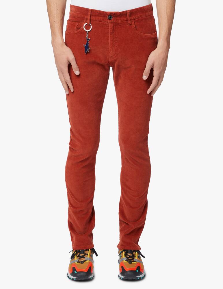 rinascente Paul & Shark 5 pockets fine corduroy trousers