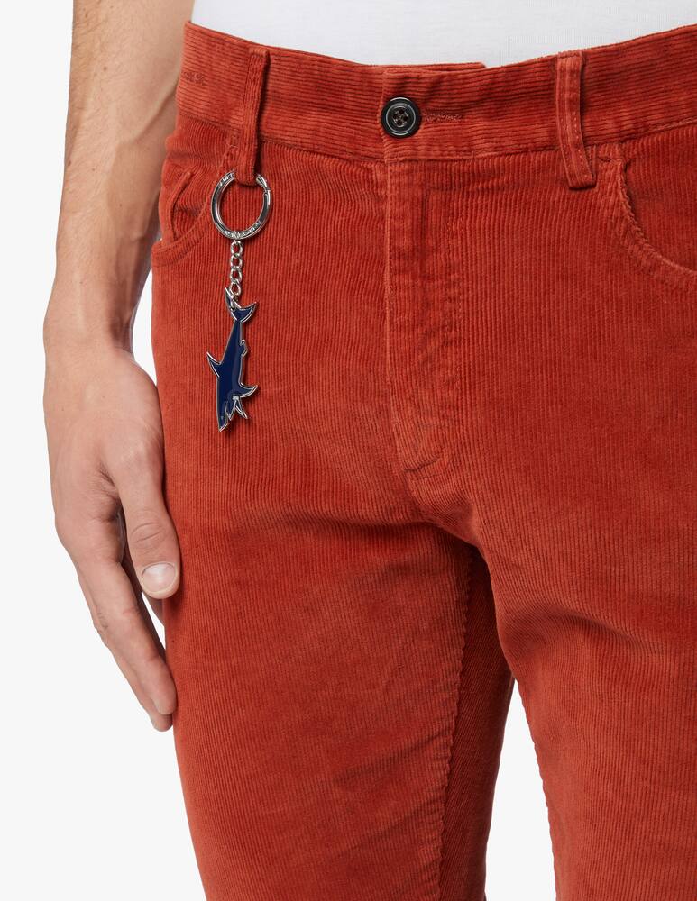 rinascente Paul & Shark 5 pockets fine corduroy trousers