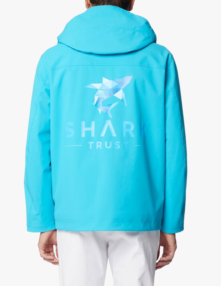 rinascente Paul & Shark Giacca con cappuccio bande catarifrangenti - azzurro