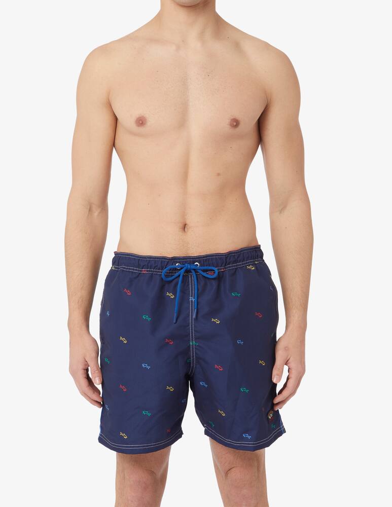 rinascente Paul & Shark Multi color shark swimsuit 