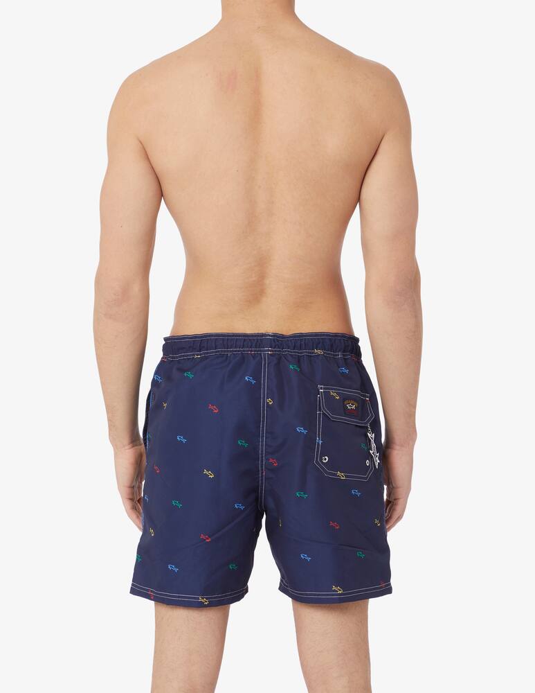 rinascente Paul & Shark Multi color shark swimsuit 