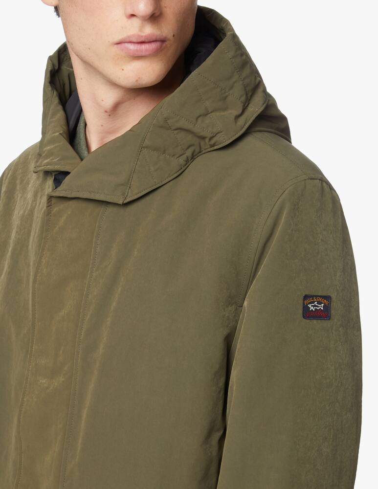 rinascente Paul & Shark Parka 130 hight density con cappuccio