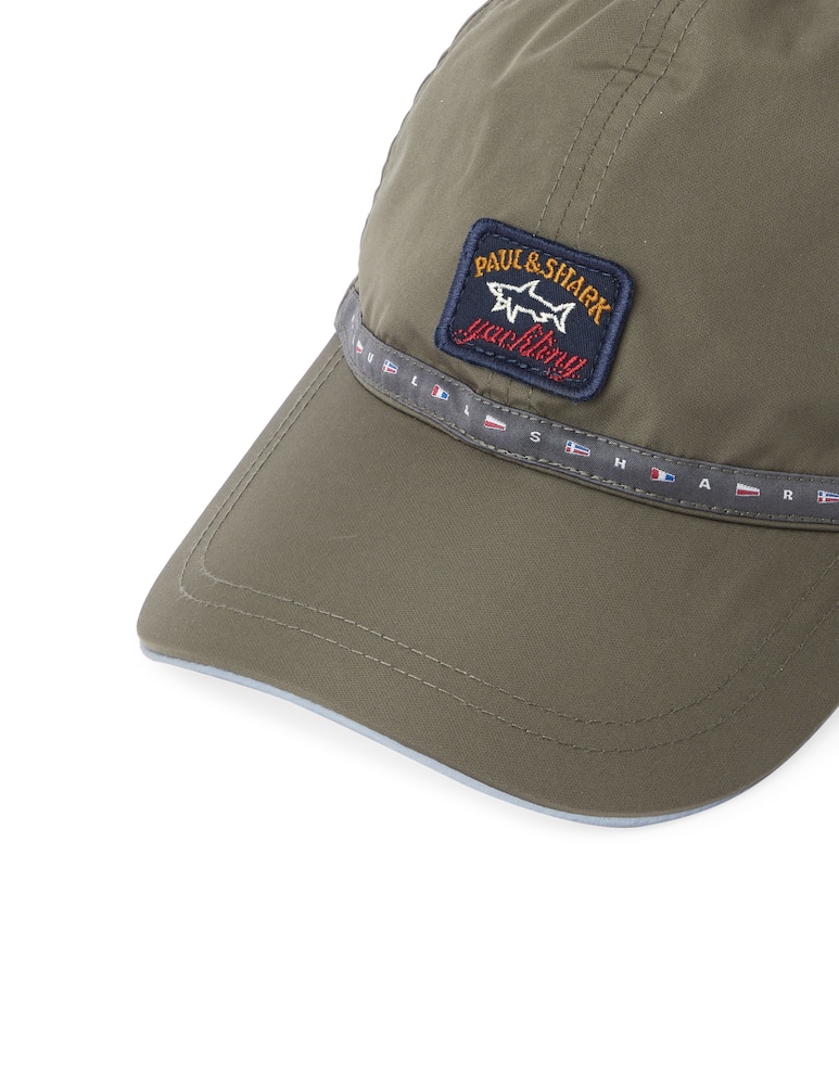 rinascente Paul & Shark Typhoon baseball cap with flags details