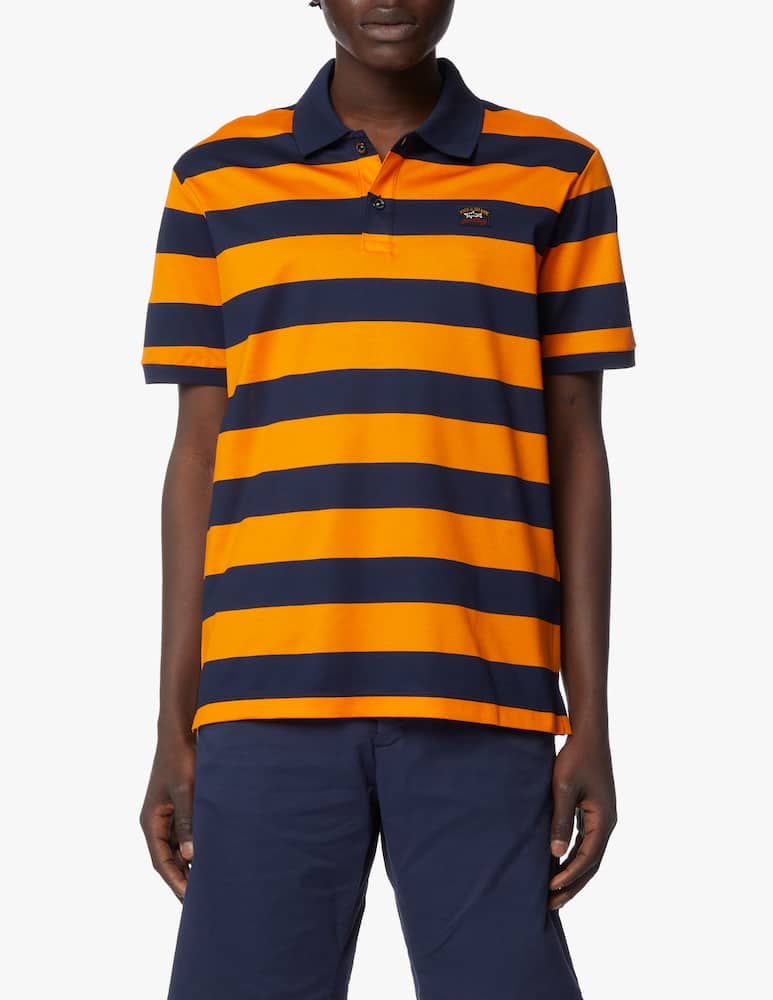 Paul & Shark Piquest striped polo - multi - picture 1 Paul & Shark Piquest striped polo - multi - picture 1
