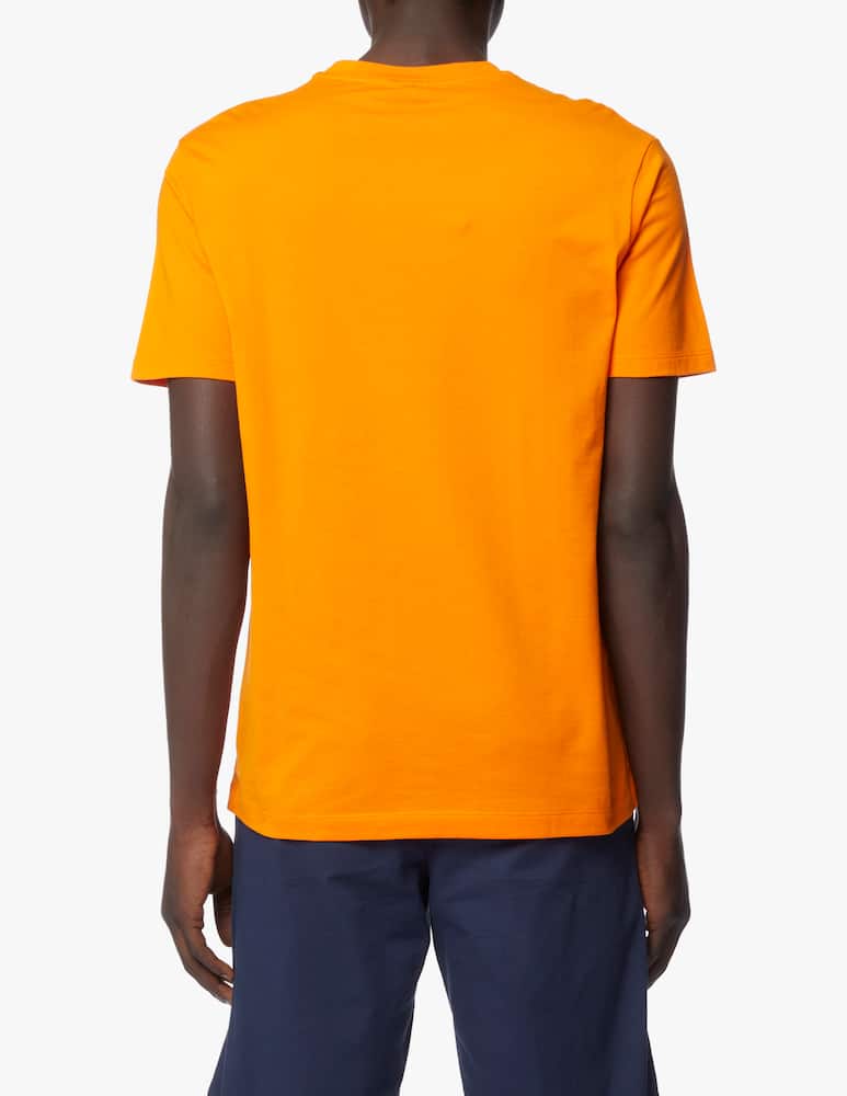 rinascente Paul & Shark Basic badge roundneck t-shirt - orange