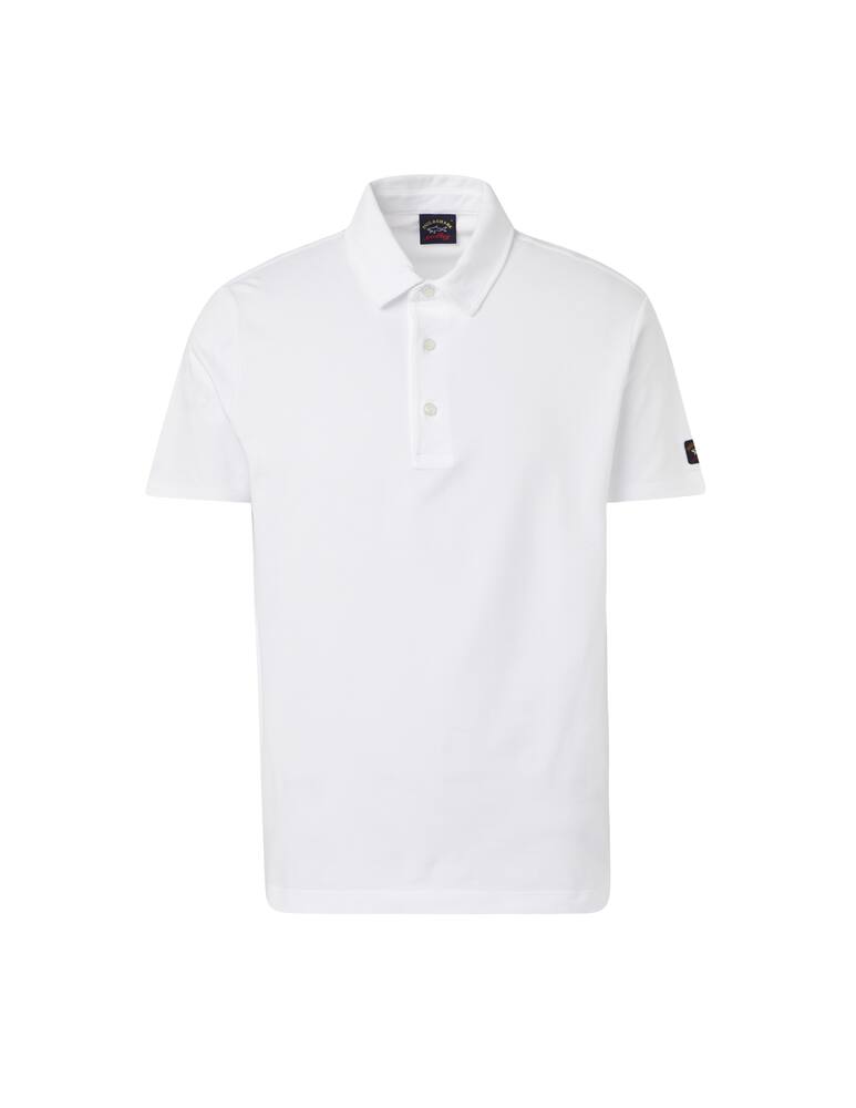 rinascente Paul & Shark Piquet polo - white