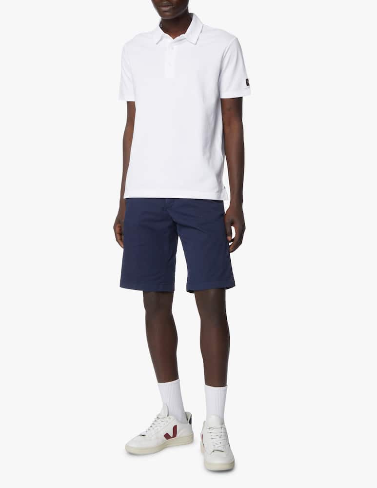 rinascente Paul & Shark Piquet polo - white