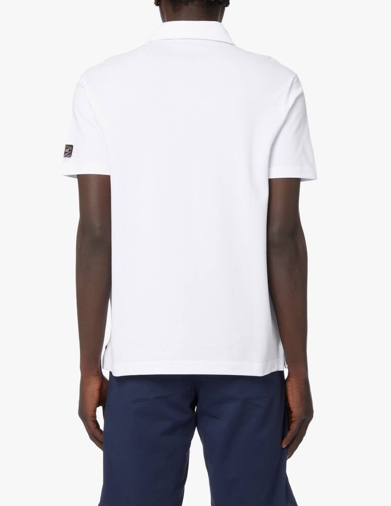 rinascente Paul & Shark Piquet polo - white