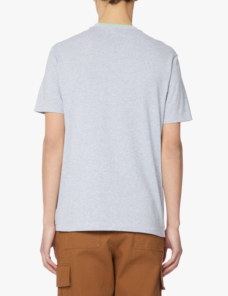 rinascente Paul & Shark Lettering logo + fluo shark roundneck t-shirt - multi